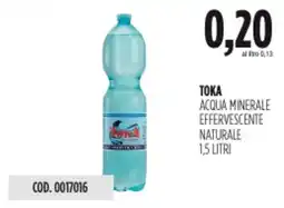 Carico Cash & Carry Τοκα acqua minerale effervescente naturale offerta