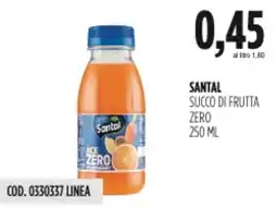 Carico Cash & Carry Santal succo di frutta zero offerta