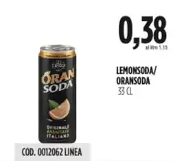 Carico Cash & Carry Lemonsoda/ oransoda offerta