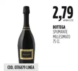 Carico Cash & Carry Bottega spumante millesimato offerta