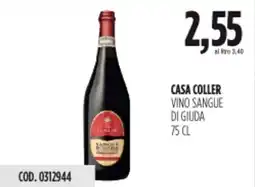 Carico Cash & Carry Casa coller vino sangue di giuda offerta