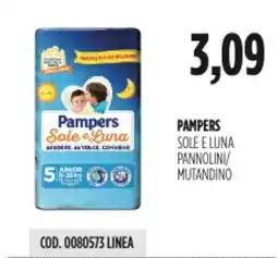 Carico Cash & Carry Pampers sole e luna pannolini/ mutandino offerta