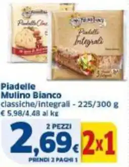 Sigma Piadelle Mulino Bianco offerta