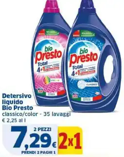 Sigma Detersivo liquido Bio Presto offerta