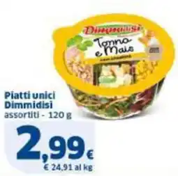 Sigma Piatti unici Dimmidisi assortiti offerta