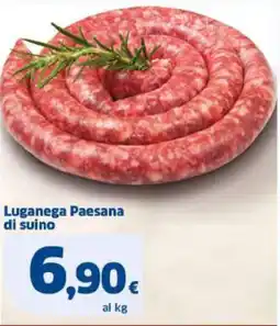 Sigma Luganega Paesana di suino offerta
