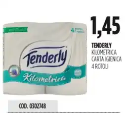 Carico Cash & Carry Tenderly kilometrica carta igienica 4 rotoli offerta