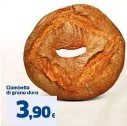 Sigma Ciambella di grano duro offerta