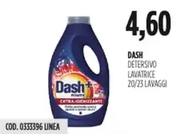 Carico Cash & Carry Dash detersivo lavatrice 20/23 lavaggi offerta