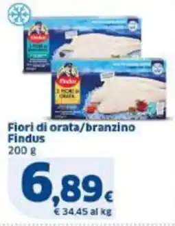 Sigma Fiori di orata/branzino Findus offerta