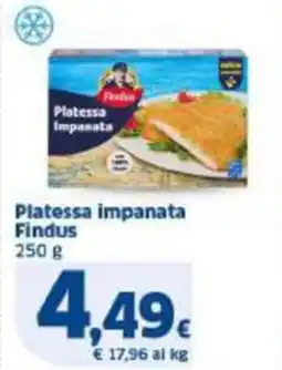 Sigma Platessa impanata Findus offerta