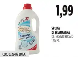 Carico Cash & Carry Spuma di sciampagna detersivo bucato offerta