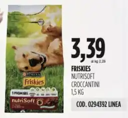 Carico Cash & Carry Friskies nutrisoft croccantini offerta