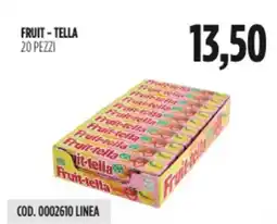 Carico Cash & Carry Fruit-tella 20 pezzi offerta
