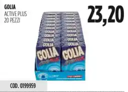 Carico Cash & Carry Golia active plus 20 pezzi offerta