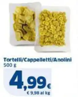 Sigma Tortelli/Cappelletti/Anolini offerta