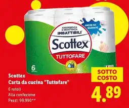 Lidl SCOTTEX offerta