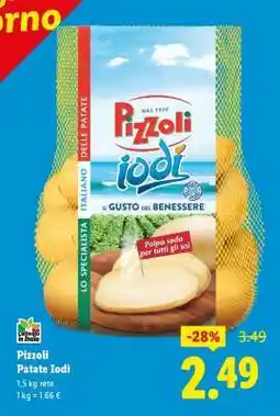 Lidl Pizzoli Patate Iodi offerta