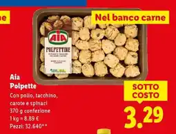 Lidl Aia Polpette offerta
