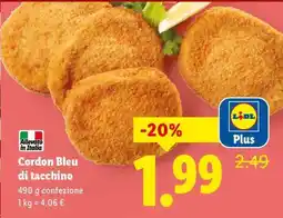 Lidl Cordon Bleu di tacchino offerta