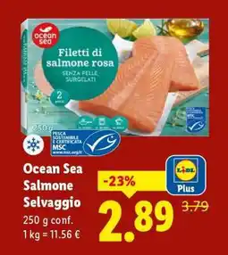Lidl Ocean Sea Salmone Selvaggio offerta