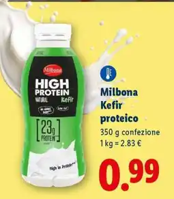 Lidl Milbona Kefir proteico offerta