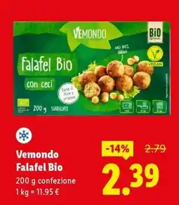 Lidl Vemondo Falafel Bio offerta