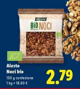 Lidl Alesto Noci bio offerta