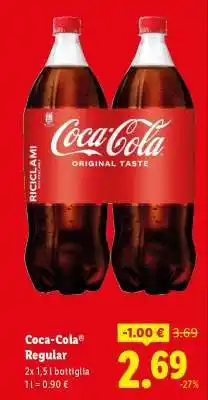 Lidl Coca-Cola Regular offerta