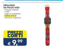 Esselunga OROLOGIO DA POLSO KIDS offerta