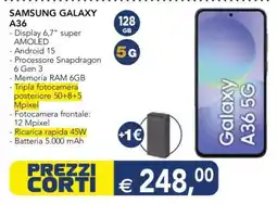 Esselunga SAMSUNG GALAXY A36 offerta