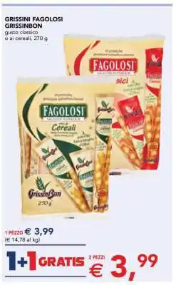 Esselunga GRISSINI FAGOLOSI GRISSINBON offerta
