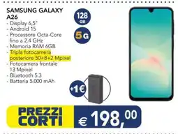 Esselunga Samsung Galaxy A26 offerta