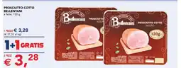 Esselunga Prosciutto Cotto Bellentani offerta