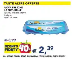 Esselunga Uova Fresche Le Naturelle offerta
