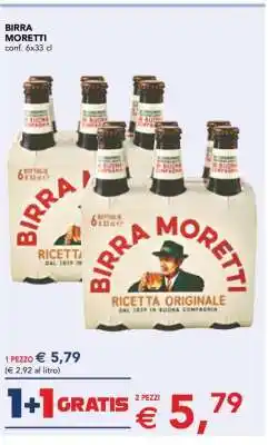 Esselunga BIRRA MORETTI offerta