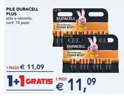 Esselunga PILE DURACELL PLUS offerta