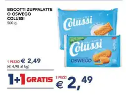Esselunga Biscotti Zuppalatte o Oswego Colussi offerta