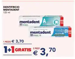 Esselunga DENTIFRICIO MENTADENT offerta