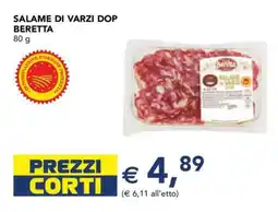 Esselunga SALAME DI VARZI DOP BERETTA offerta