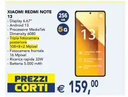 Esselunga Xiaomi Redmi Note 13 offerta