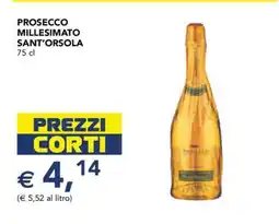 Esselunga Prosecco Millesimato Sant'Orsola offerta