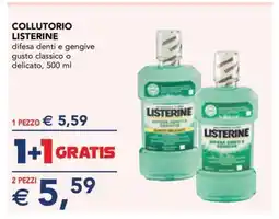 Esselunga Collutorio Listerine offerta