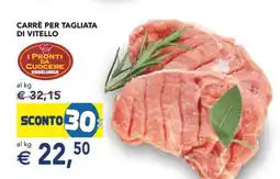 Esselunga Carré per tagliata di vitello offerta