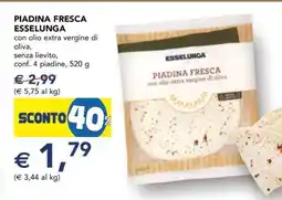 Esselunga PIADINA FRESCA ESSELUNGA offerta