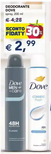 Esselunga DEODORANTE DOVE offerta