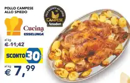 Esselunga POLLO CAMPESE ALLO SPIEDO offerta