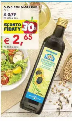 Esselunga Olio di semi di girasole offerta
