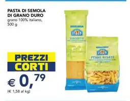 Esselunga Pasta di Semola di Grano Duro offerta
