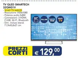 Esselunga TV QLED SMARTECH 32QW01V offerta